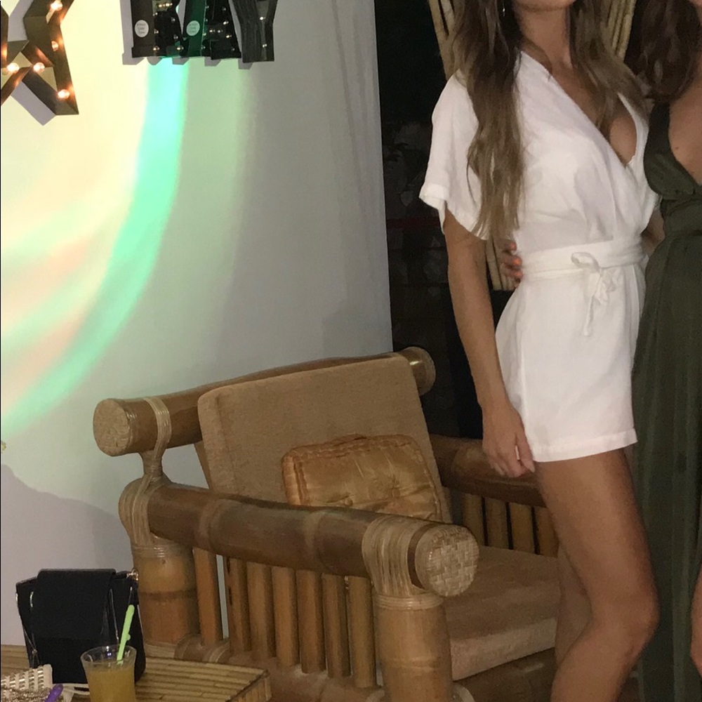White Romper